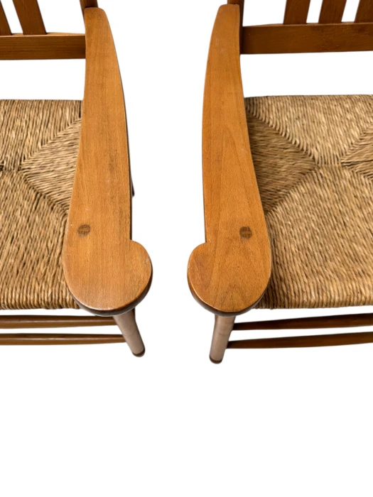 Two Art Nouveau Brabant Club Chairs or Easy Chairs by Willem Penaat, 1900s